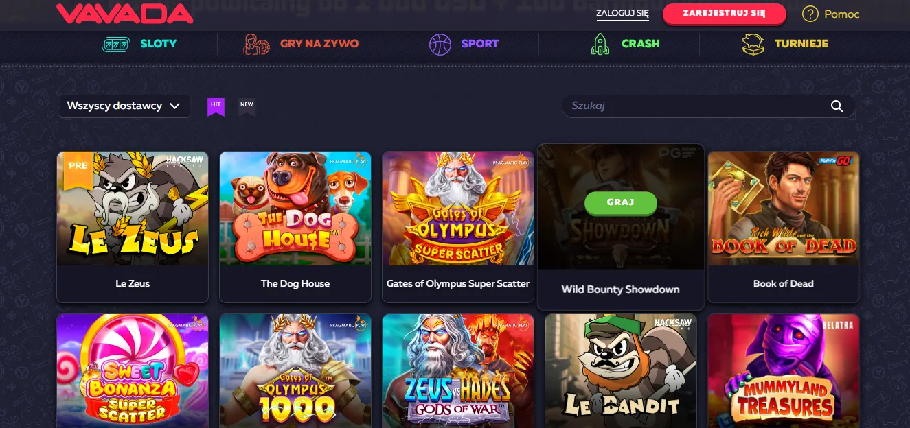 Vavada Casino mobilne